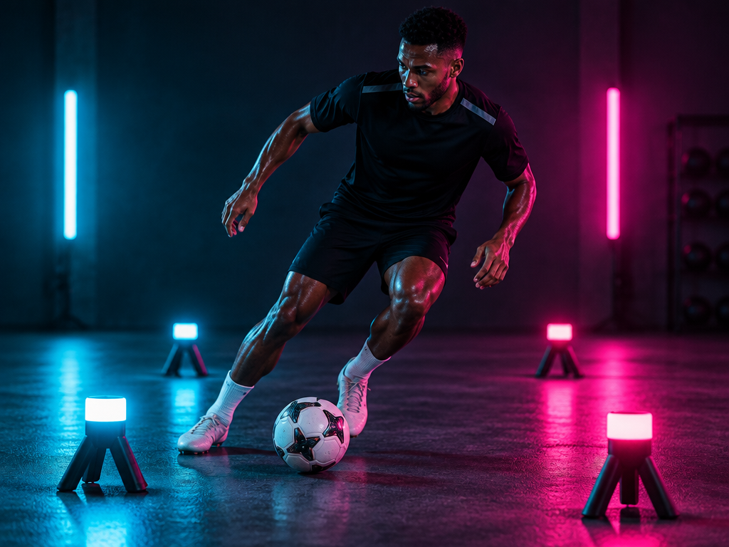Player training in an Okkulo performance room